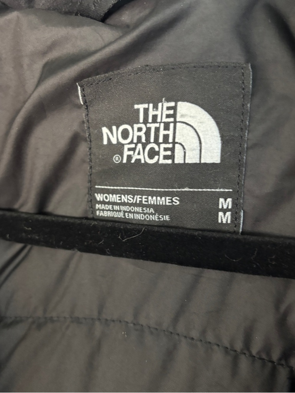 The North Face Women’s Arctic Parka ll Down 550 Size MEDIUM Black Hooded Hyvent - Picture 2 of 14